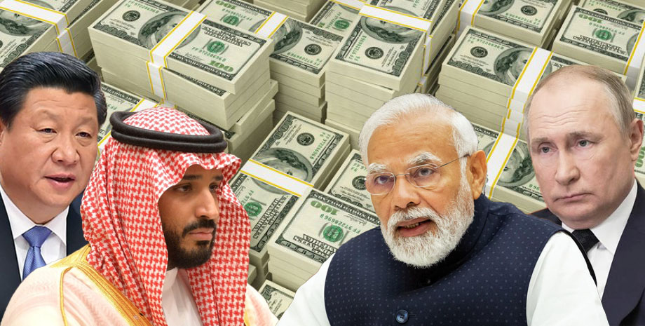 Ответ за блокировку российских резервов! Россия с Китаем, Индией и арабскими странами начали валить доллар и евро