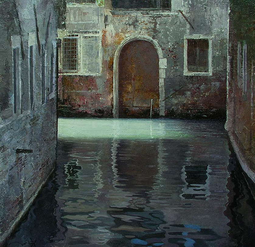 Пётр Козлов. Городской пейзаж Пётр Козлов. Городской пейзаж