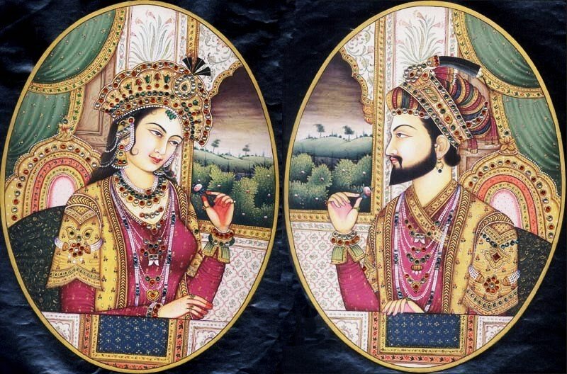 Мумтаз-Махал и падишах Шах Джахан I