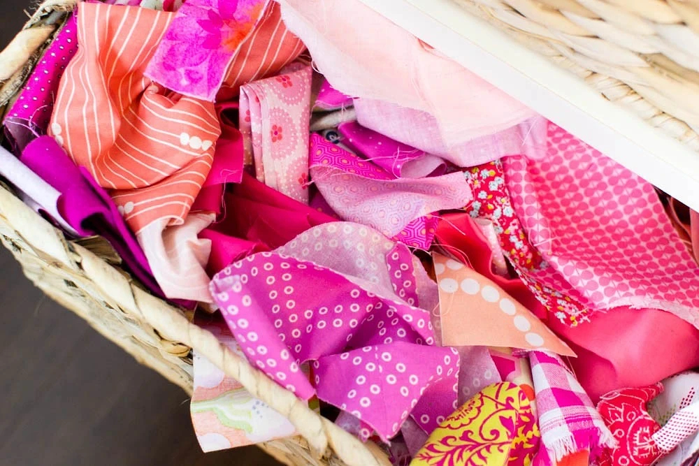 5 практичных идей для хранения и использования лоскутков