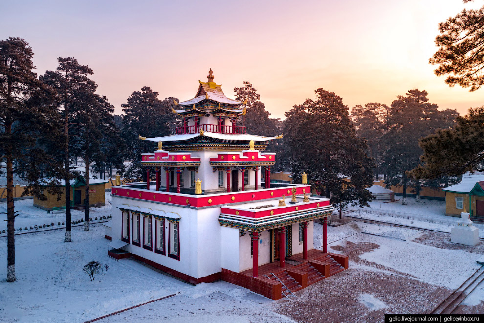 Чита с высоты: город на древнем вулкане путешествия