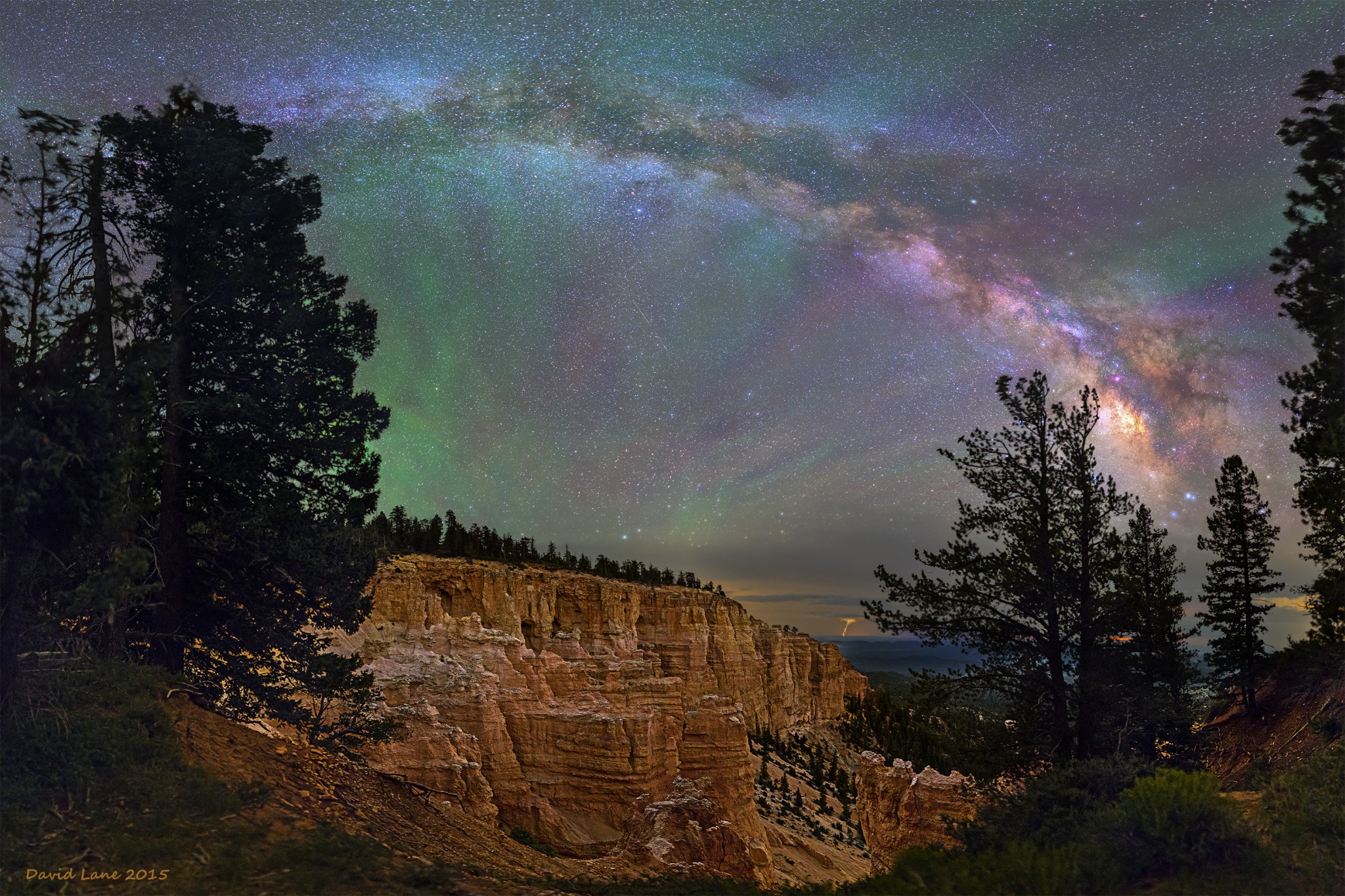 Milky way from Yellowstone Park-14