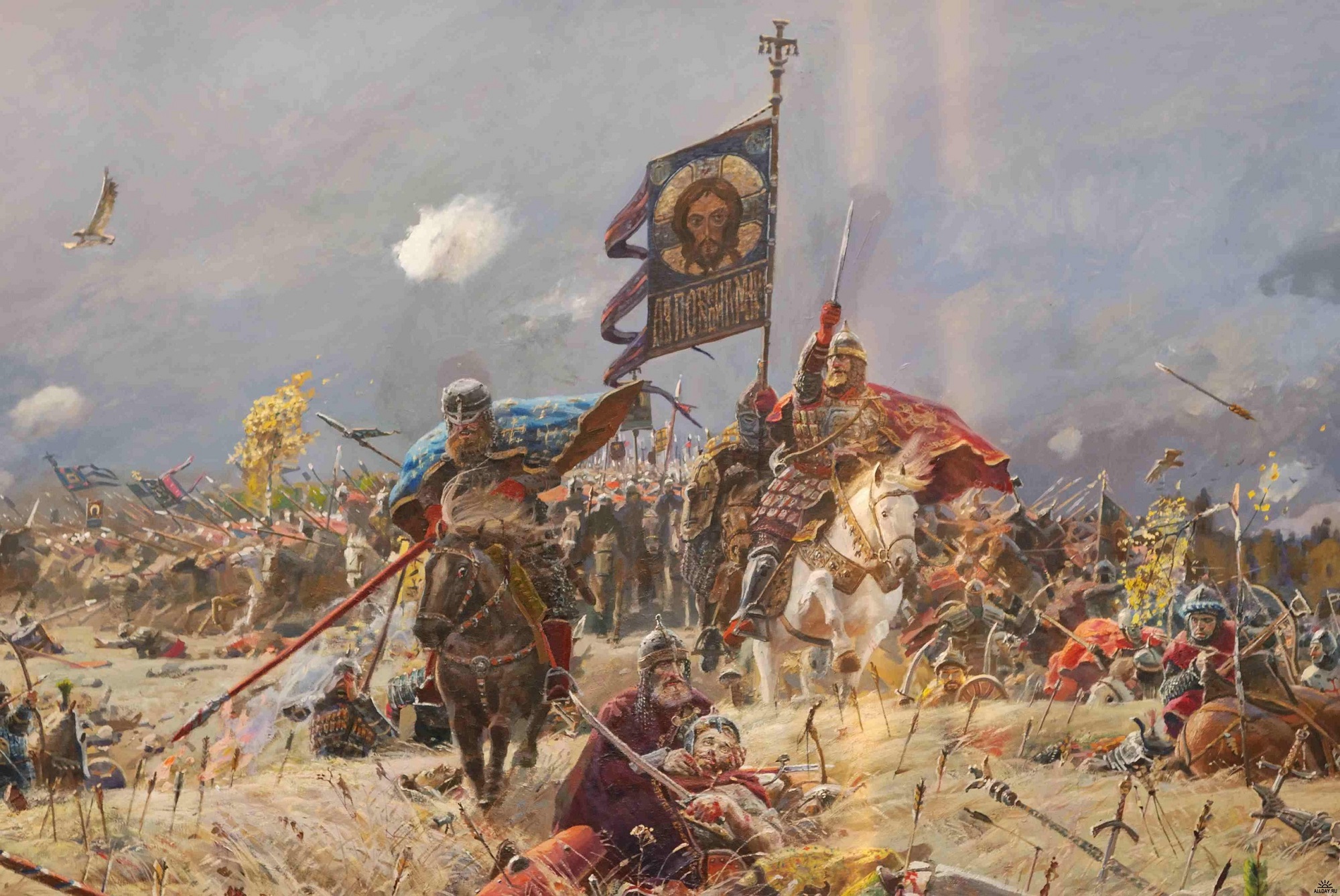 Как монголы разбили русских князей на Калке интересное,интересные факты,история,факты