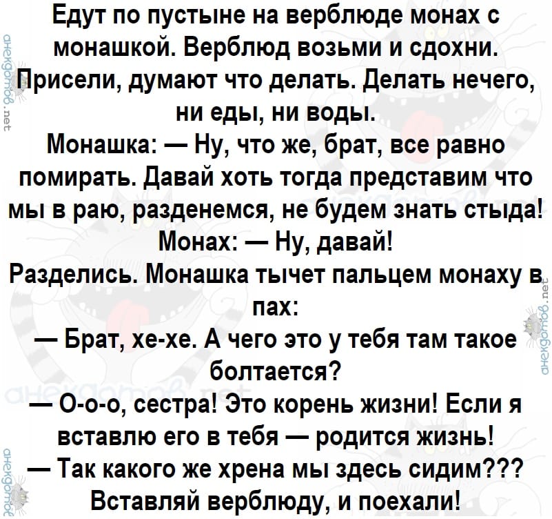 панк и монашка анекдот