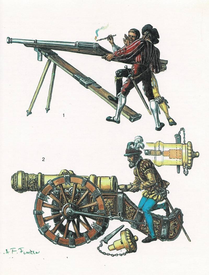 Артиллерия эпохи Ренессанса от Ф. и Л. Функен Артиллерия эпохи Ренессанса от Ф. и Л. Функен история,оружие