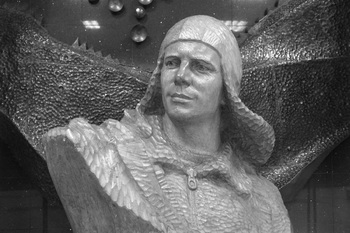Баня Гагарина сгорела ночью в Звездном городке