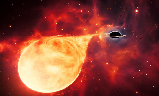 Телескоп зафиксировал в Млечном пути огромную черную дыру, которая не стоит на месте и двигается к Земле
