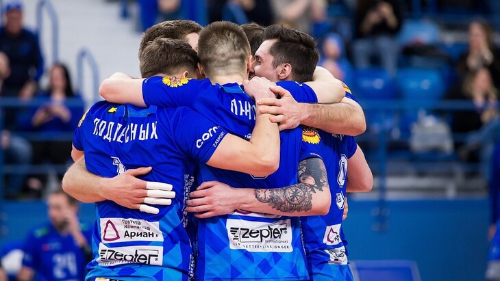 Волейболисты московского «Динамо» второй сезон подряд стали чемпионами России