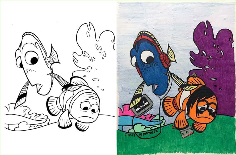 25 примеров, почему взрослым нельзя давать книжки-раскраски 