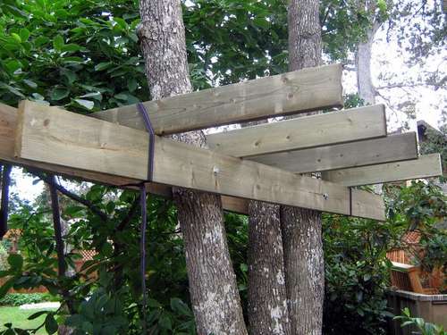 Как построить домик на дереве Как построить домик на дереве сделай сам