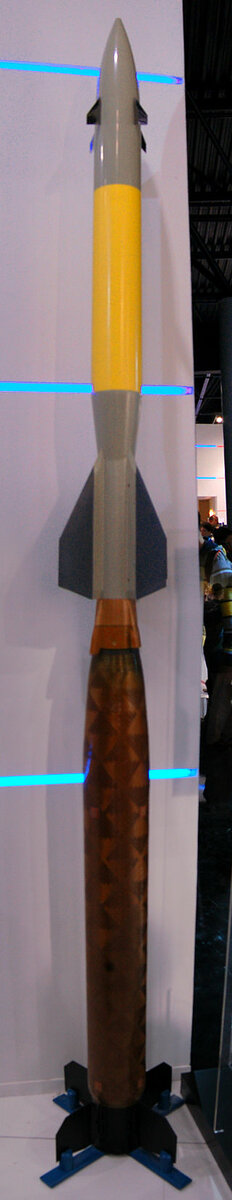 Ракета комплекса «Гермес». МАКС-2009. Источник изображения: Allocer. Собственная работа