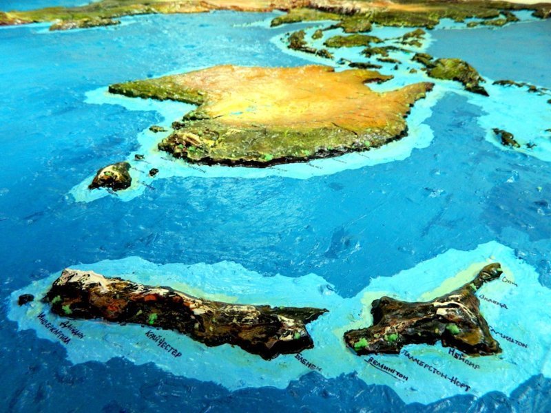 Житель Надыма сделал объёмную карту мира из пустой стены в своём гараже Житель Надыма сделал объёмную карту мира из пустой стены в своём гараже прикладное