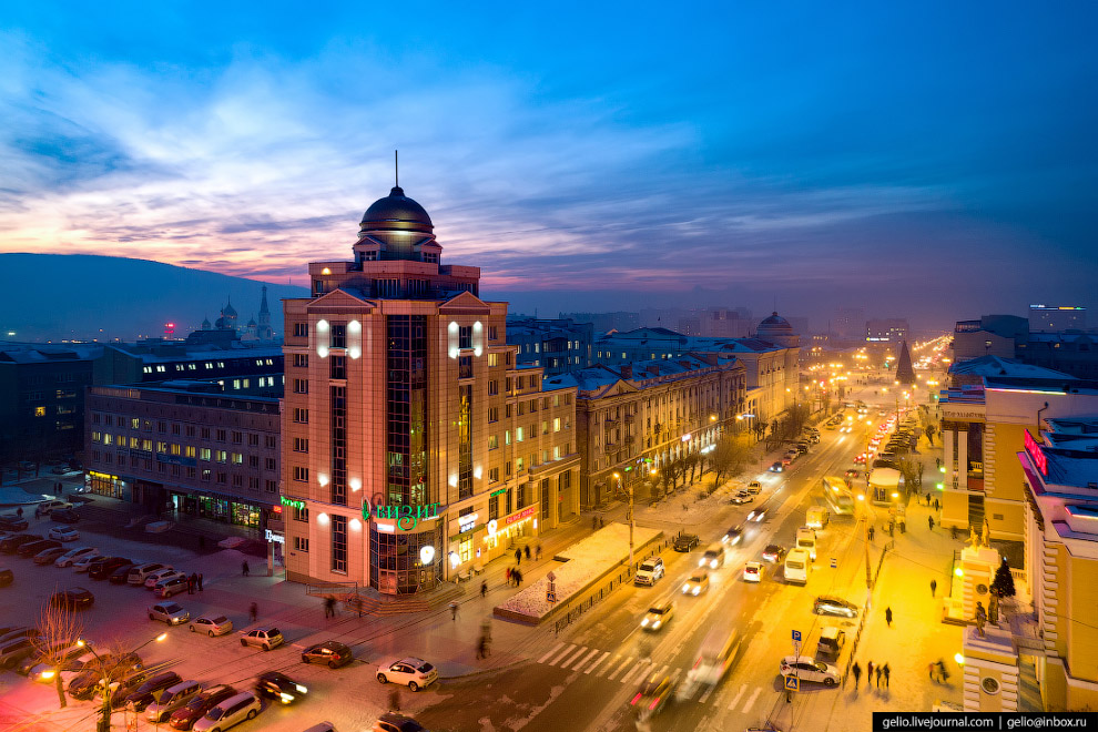 Чита с высоты: город на древнем вулкане путешествия