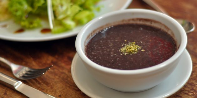 Суп из фасоли с соевым соусом: простой рецепт