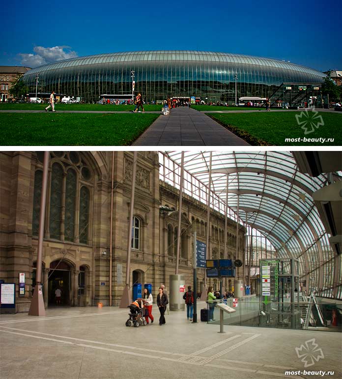 Gare de Strasbourg-Ville. Страсбург