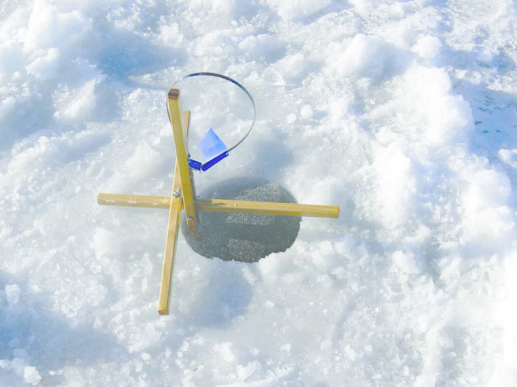 Загадка застывшего пруда