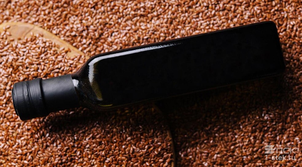 Стеклянная бутылка для растительного масла