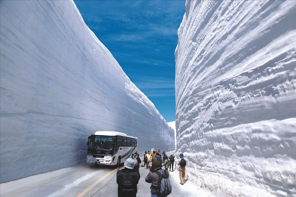 Прогулка по Tateyama Kurobe Alpine 