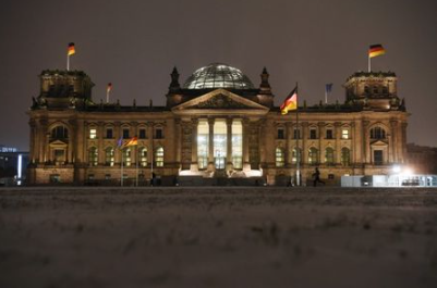 A general view of the Reichstag building, the seat of the lower house of parliament Bundestag, in Berlin, Germany February 7, 2021. REUTERS/Annegret Hilse