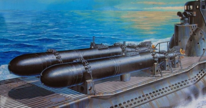 Как работали японские подводные камикадзе