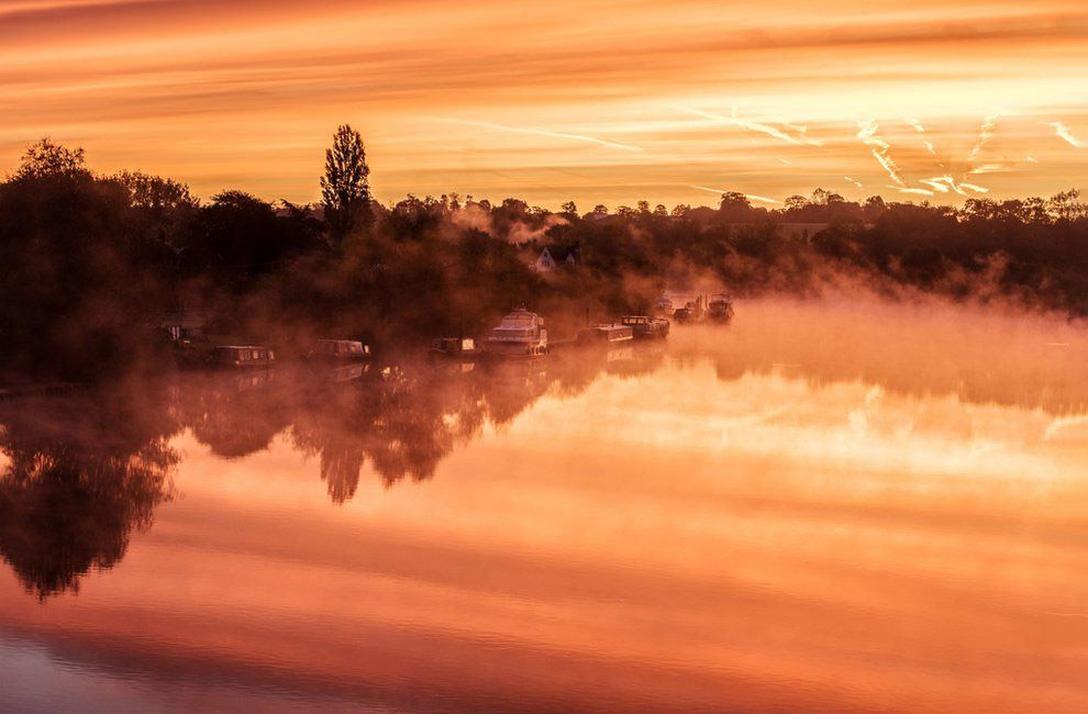 Осенние цвета Великобритании Осенние цвета Великобритании пейзажи