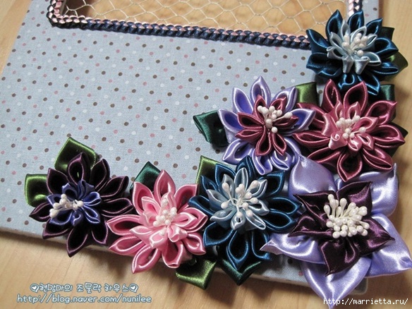 Цветочки канзаши своими руками