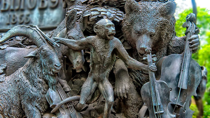 Финансовый "Квартет". Басня Ивана Крылова, исполнение Эльвиры Набиуллиной