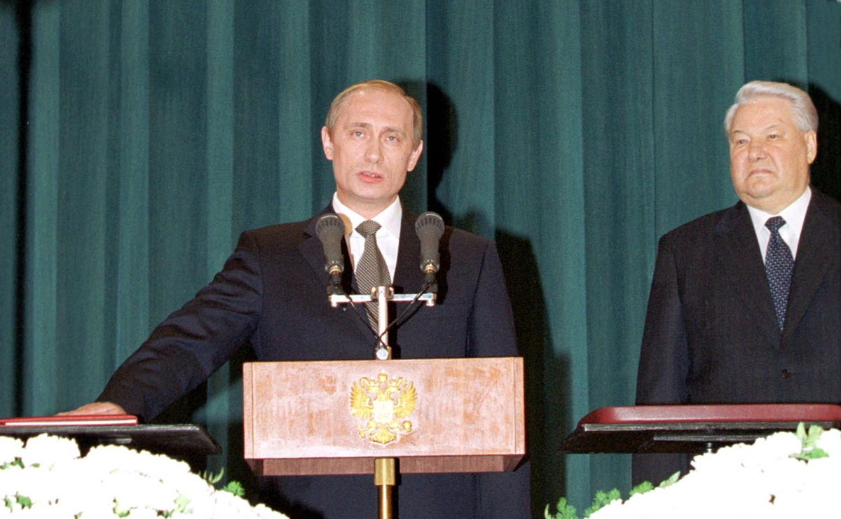 Первая инаугурация Путина, 2000 год.