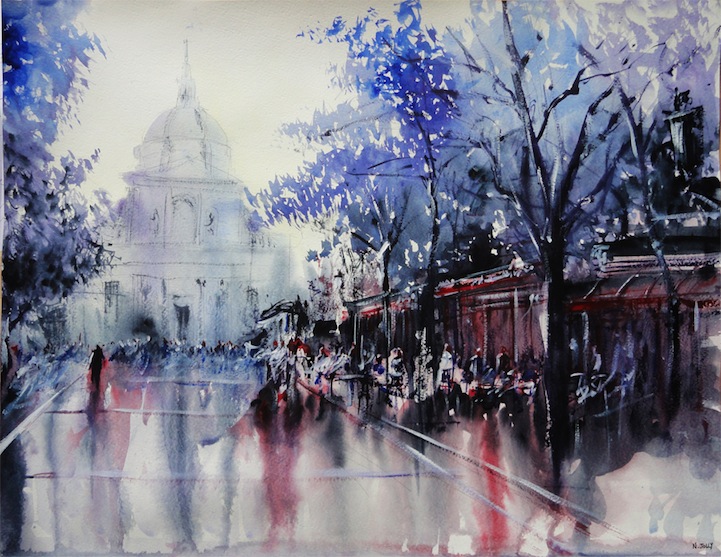 Акварели Nicolas Jolly Акварели Nicolas Jolly