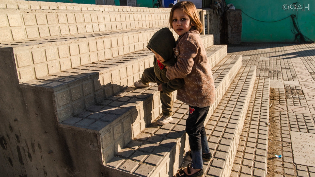 Дети на улице Кабула