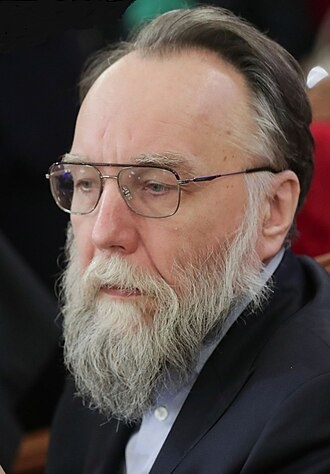    Идеологом современного "рашизма" наши враги называют философа Александра Дугина. (Фото из Википедии. Авторство: Госдума РФ).