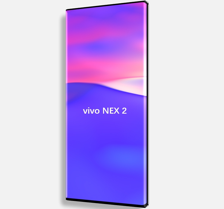 Рендер смартфона Vivo NEX 2 демонстрирует экран нового поколения новости,смартфон,статья