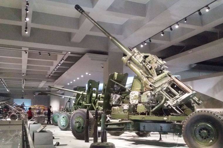 Китайская зенитная артиллерия эпохи холодной войны оружие