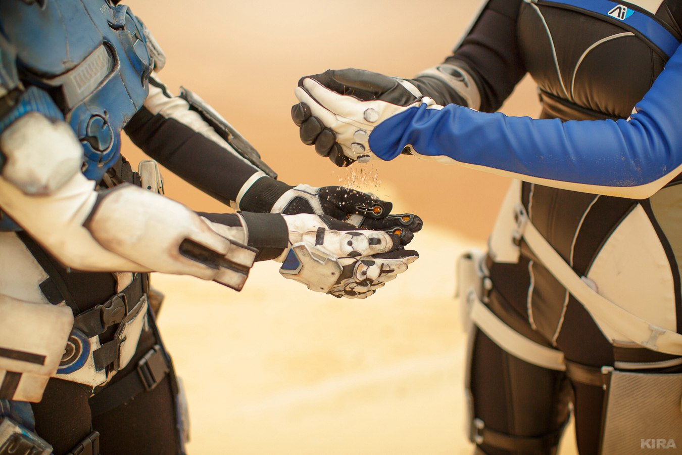 Косплей. Сара Райдер и Кора Харпер из Mass Effect: Andromeda Игры,косплей