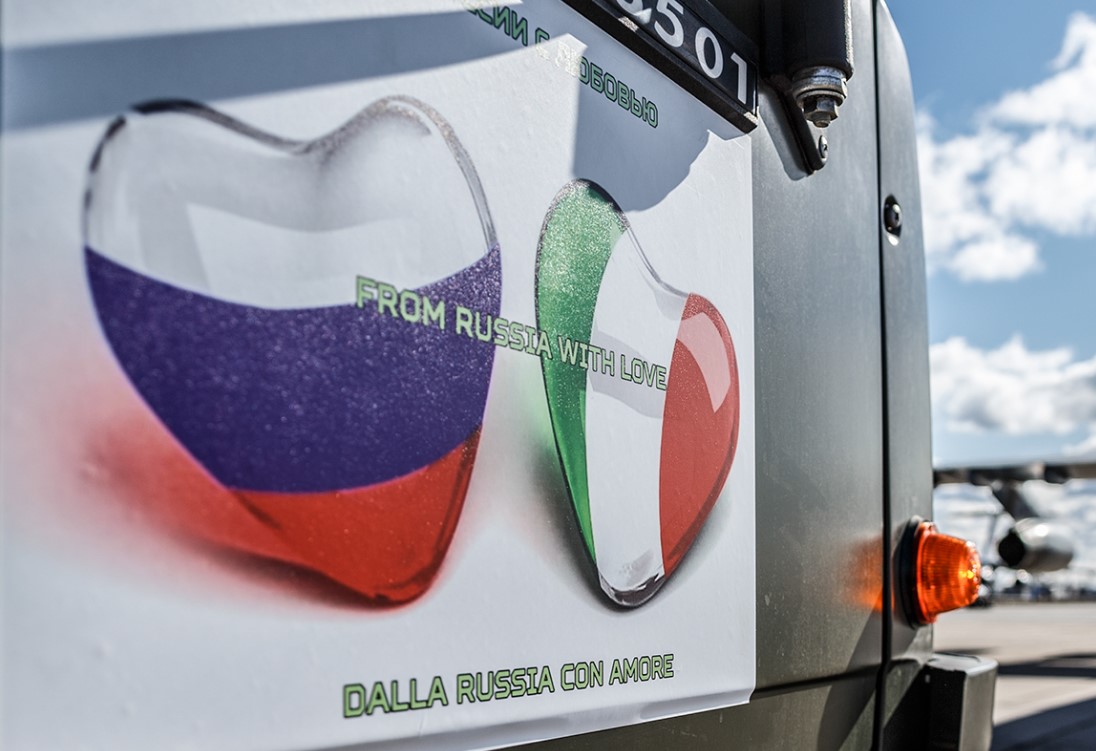 Европейцы восхищены российской помощью Италии в борьбе с коронавирусом