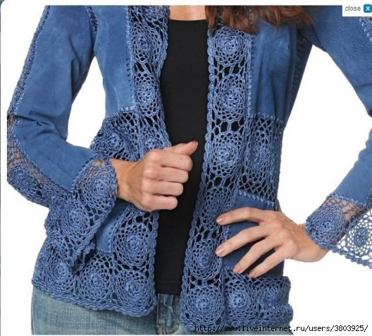 Для тех, кто вяжет и шьет. Идеи для комбинирования вязания и ткани Для тех, кто вяжет и шьет. Идеи для комбинирования вязания и ткани вязание