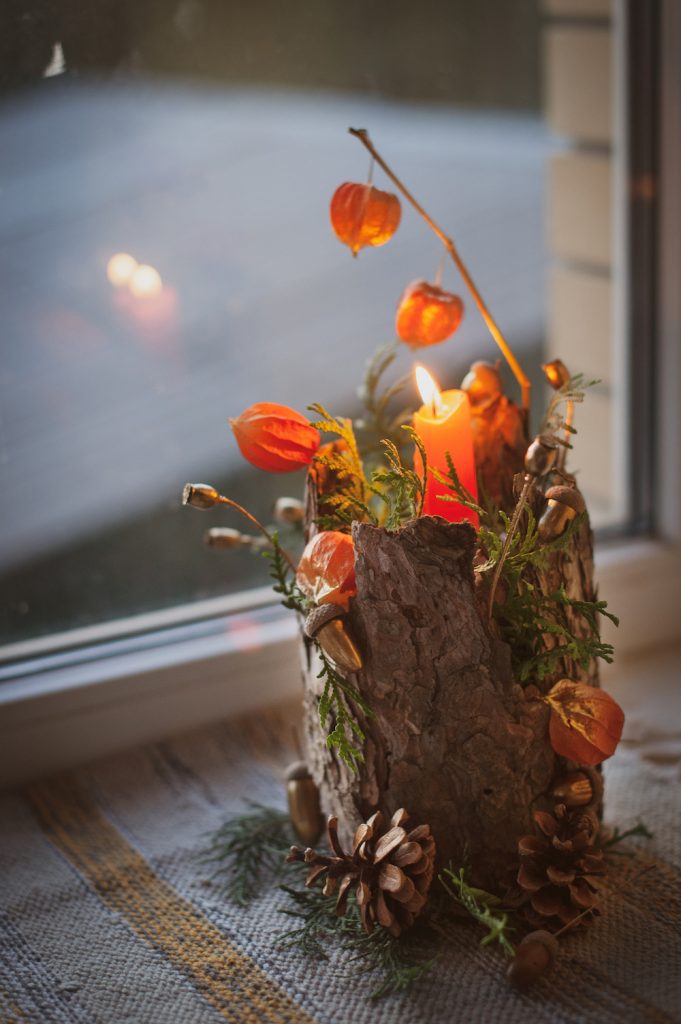 Трофеи с осенней прогулки превращаются в красивый сезонный декор Трофеи с осенней прогулки превращаются в красивый сезонный декор декор,домашний досуг,своими руками