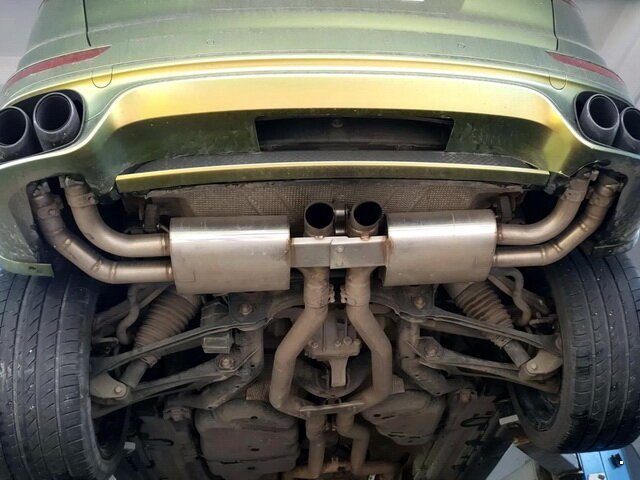 Выхлопные трубы тюнинг