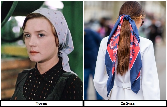 Сейчас косинку носят не только как головной убор, но и как аксессуар для волос