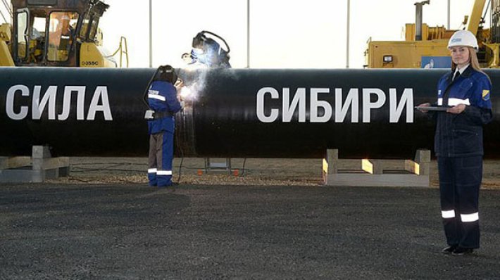 Вопрос идет не по «Силе Сибири», а по будущим энергетическим проектам России и Китая