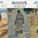 Assassins Creed Origins vs Syndicate vs Unity: сравнение графики и геймплея  