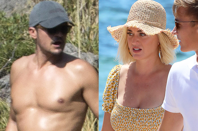 Кэти Перри и Орландо Блум отдыхают в Испании вместе с Дашей Жуковой и Ставросом Ниархосом: новые фото