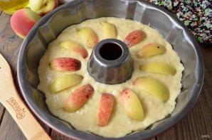 Кекс с цукини и персиками Кекс с цукини и персиками выпечка,кулинария