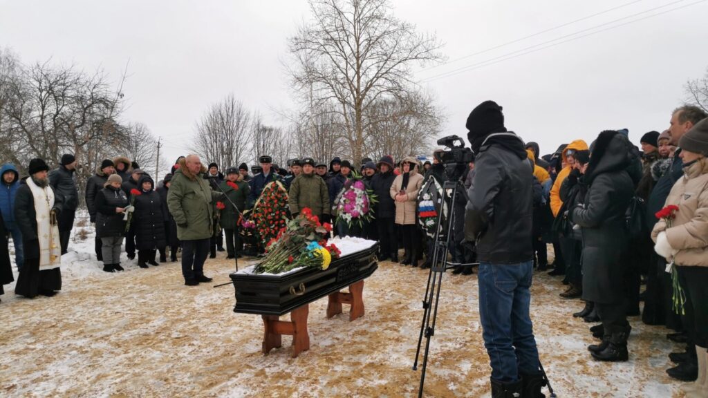 В Михайлове простились с погибшим во время СВО старшим сержантом Сергеем Павловским