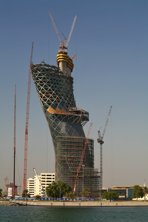 Строительство Capital Gate