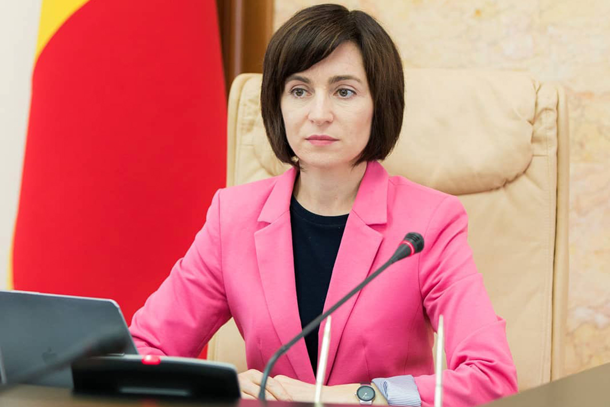 Президент Молдовы Санду