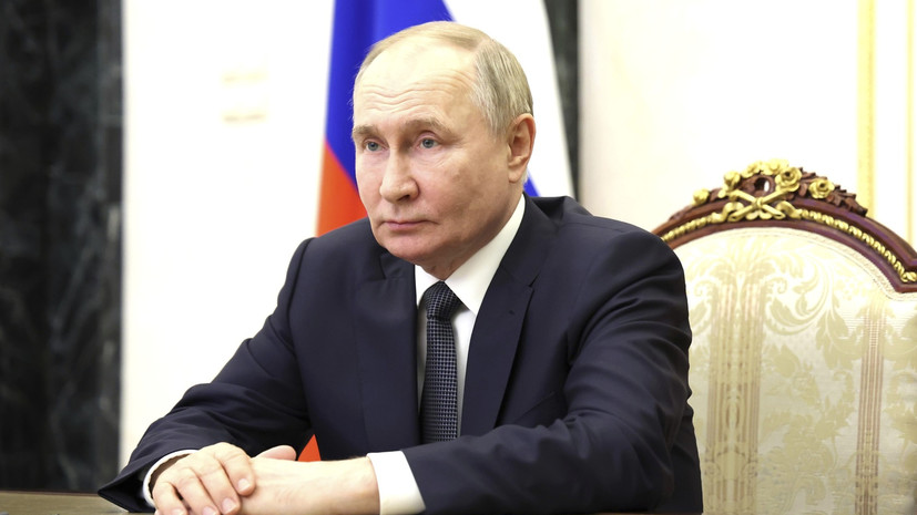 Путин: у России не было благостных времён, она всегда укреплялась через трудности