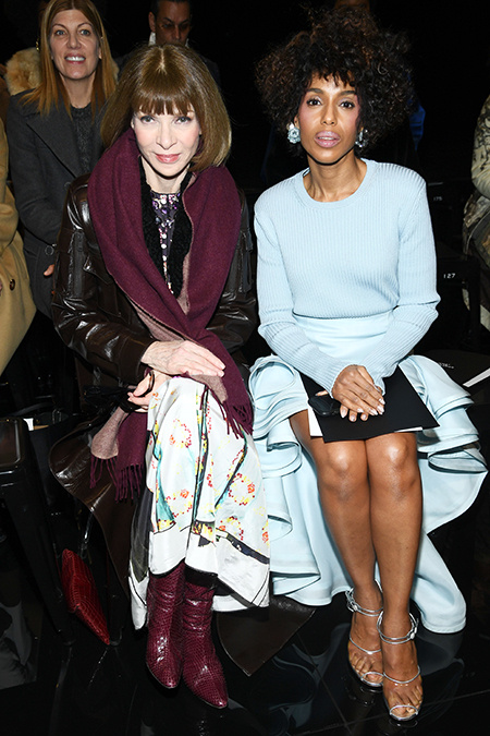Шейлин Вудли, Анна Винтур, Катя Клэп и другие на показе Marc Jacobs в Нью-Йорке Мода / Новости моды