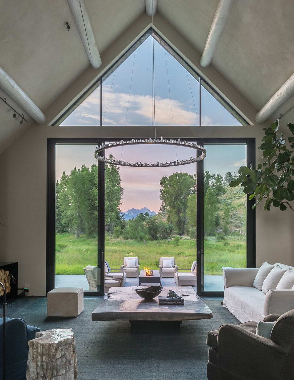 Усадьба для рыбака в США интерьер и дизайн,резиденция,усадьба