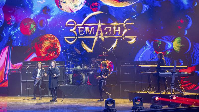 Группа «Земляне» выступила на рождественском концерте в Москве
